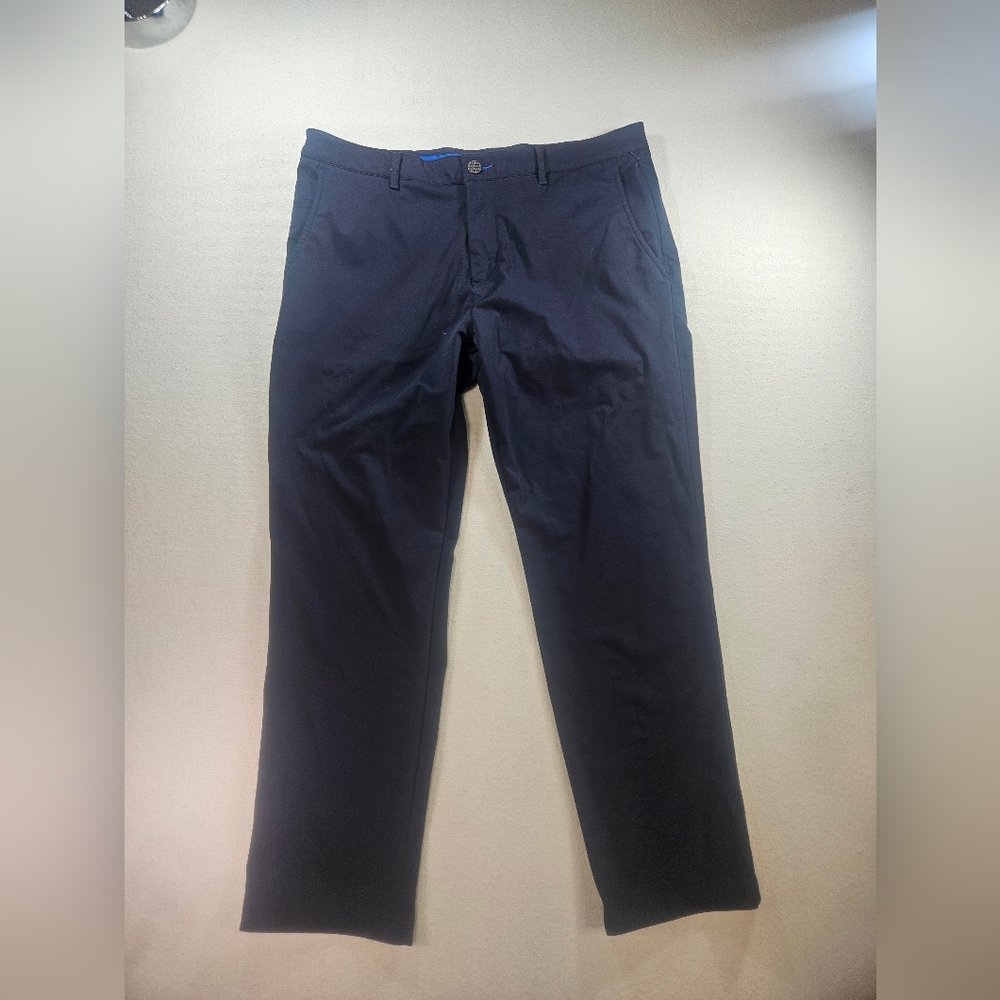 Twillory Dress Pants 36x30 Black Tailored Fit Grip Waist - Picture 4 of 9